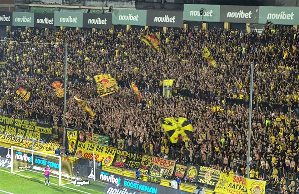 To βίντεο του SUPER 3 από την τρομερή κερκίδα στο ΑΡΗΣ-Αράζ (vid)