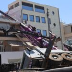 Περιστέρι: Πώς έγινε το ατύχημα με τον γερανό που έπεσε σε σπίτι (vid)