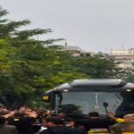 Η άφιξη της αποστολής του ΑΡΗ (vid)