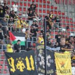 Συνθήματα υπέρ της Παλαιστίνης από οπαδούς της ΑΕΚ, τραγούδια από τους Ισραηλινούς