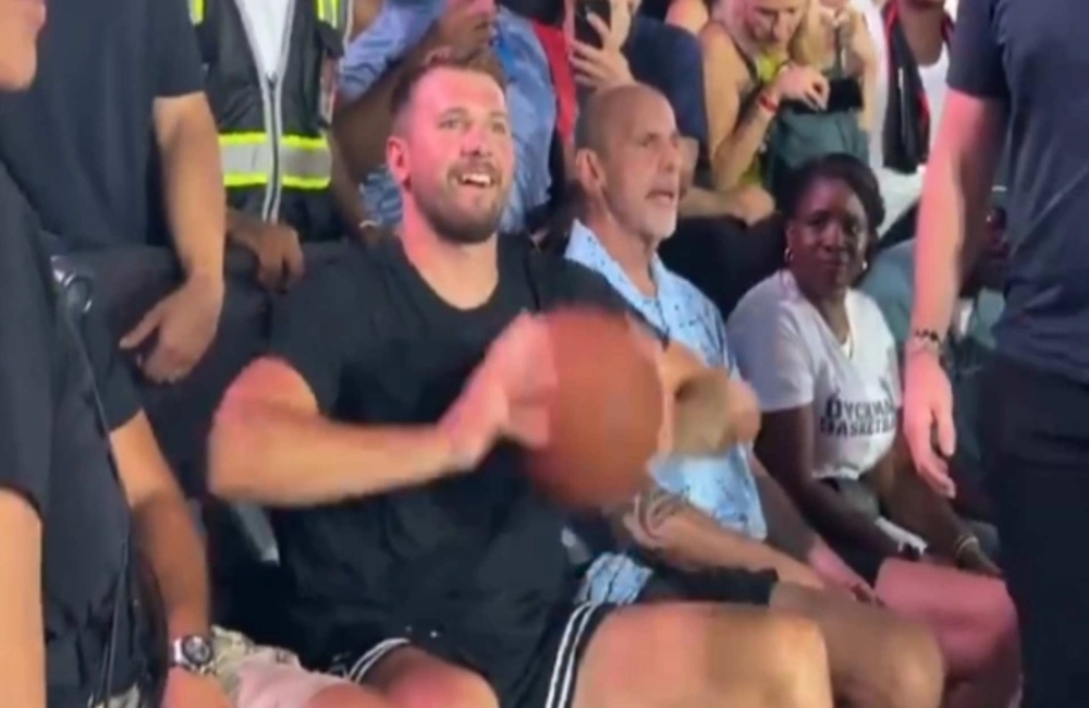 Ντόντσιτς: Λούκα… Magic και από τις court seats! (vid)