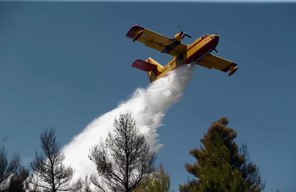 Ξέσπασε φωτιά στην ΒΙΠΕ Σίνδου (vid)