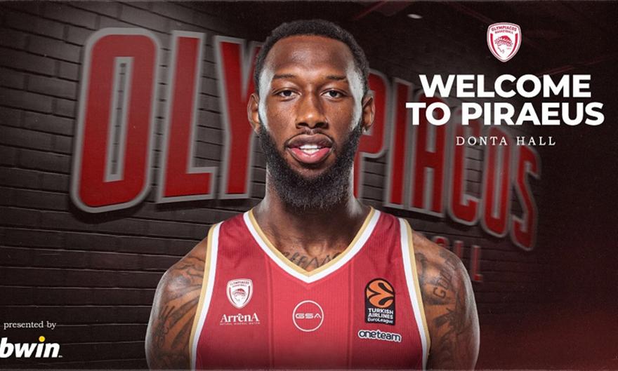 Επίσημα στον Ολυμπιακό ο Ντόντα Χολ