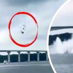 Δραματική διάσωση επιβατών ελικοπτέρου που συνετρίβη στην θάλασσα (vid)