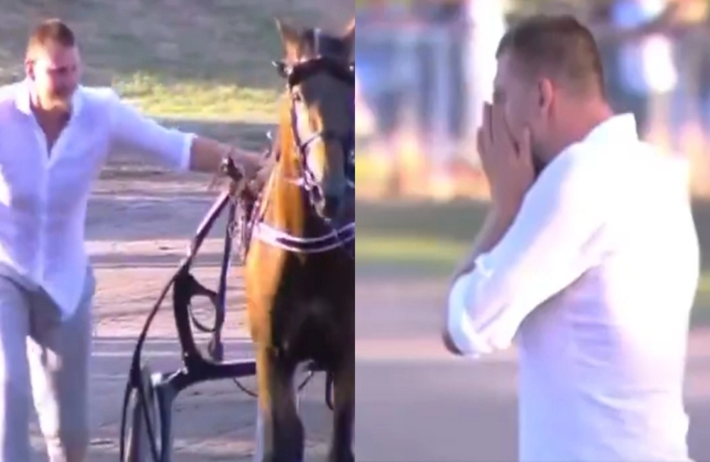 Τρομερή σκηνή με τον Γιόκιτς: Δάκρυσε από χαρά μετά από νίκη του αλόγου του (vid)