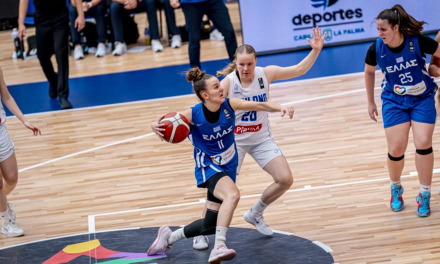Ευρωμπάσκετ U18: Νέα ήττα για την Εθνική Νεανίδων