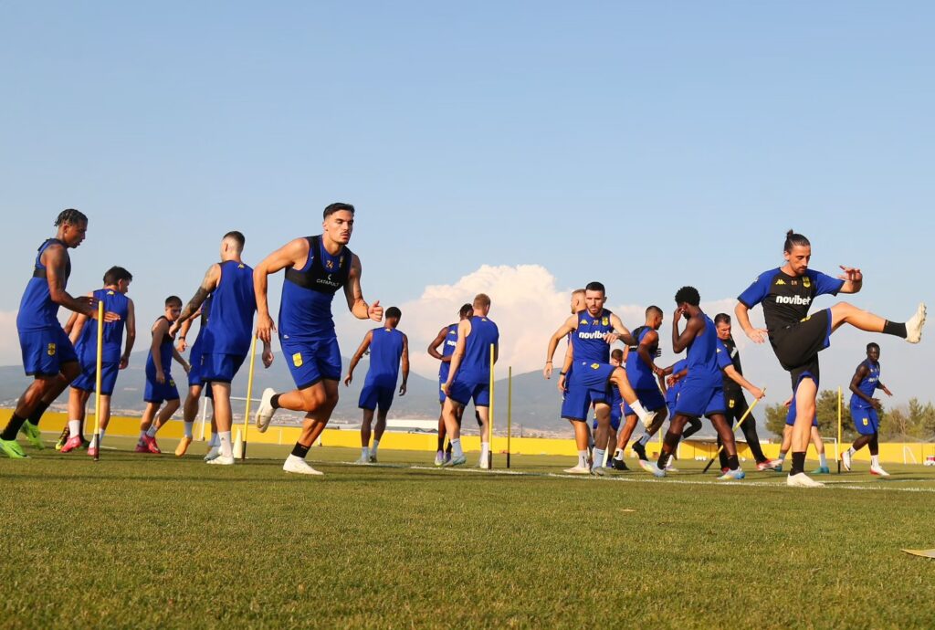 “Kιτρινόμαυρες” εικόνες από την τελευταία προπόνηση του ΑΡΗ (pics)