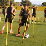 Ασκήσεις επιθετικής ανάπτυξης και τελειώματα στη σημερινή προπόνηση