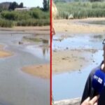 Στέρεψε η λίμνη Αγιάς, στο χαμηλότερο σημείο των τελευταίων χρόνων (vid)