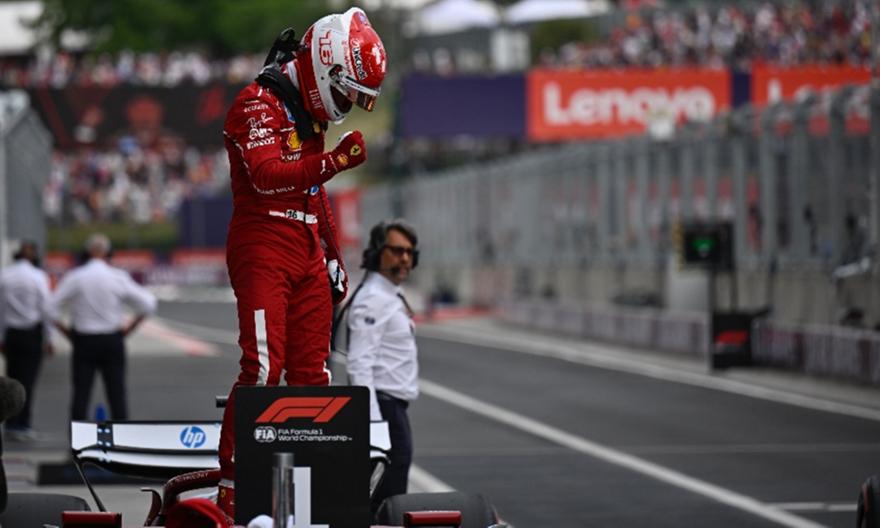 Ουγγαρία: Πήρε τη pole position ο Λεκλέρ