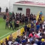 Άγριες συμπλοκές οπαδών σε φιλικό στην Ισπανία (vid)