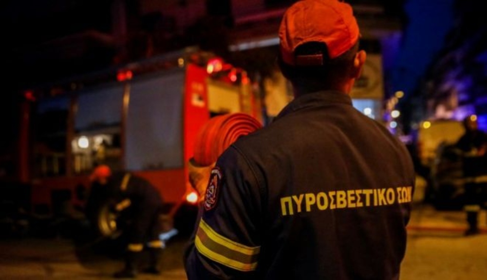 Καλαμαριά: Ξέσπασε φωτιά σε διαμέρισμα