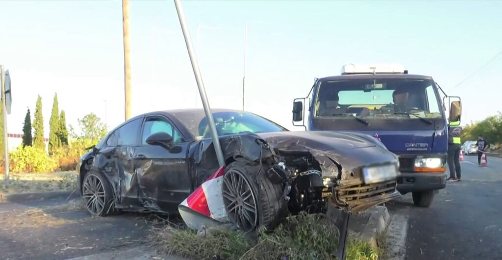 Θεσσαλονίκη: Ταυτοποιήθηκε ο οδηγός της Porche που προκάλεσε το τροχαίο στη Θέρμη (vid)