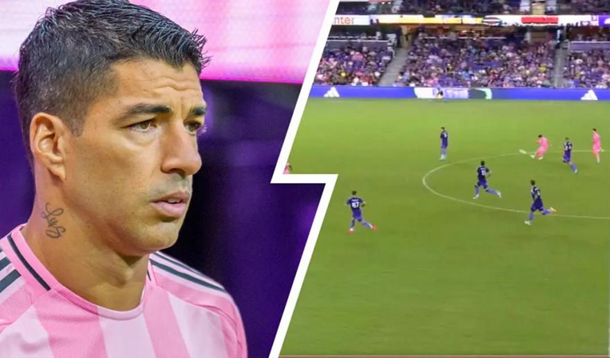 Τί πήγε να βάλει ο Σουάρες! (vid)