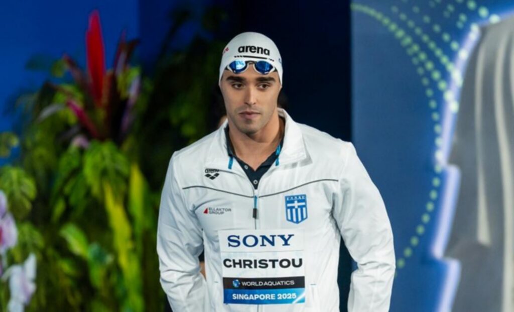 Στην 6η θέση στον τελικό των 50μ. ύπτιο ο Χρήστου