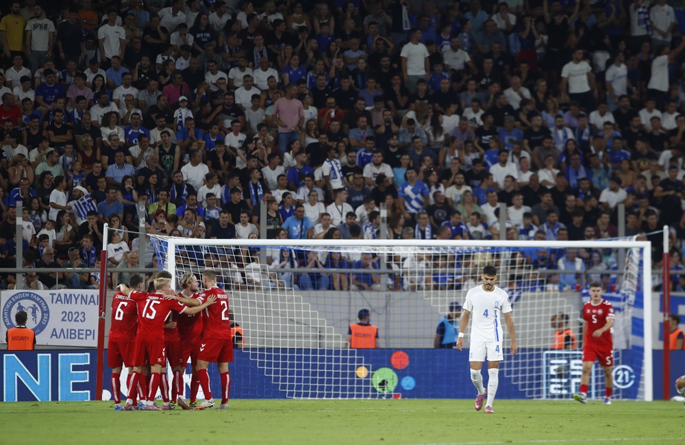 Προβάδισμα 0-1 για την Δανία κόντρα στην Ελλάδα (vid)