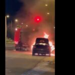 Φωτιά σε αυτοκίνητο στις Σέρρες – Από θαύμα σώθηκαν οι επιβάτες (vids)