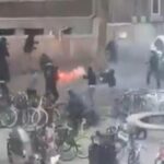 Άγριες συμπλοκές μεταξύ οπαδών της Ουτρέχτης και της Λιόν στην Ολλανδία (vid)