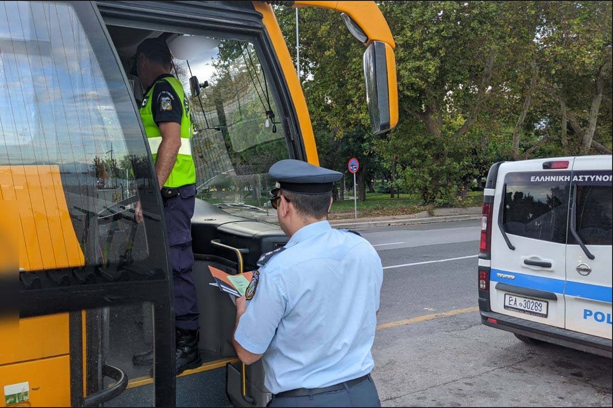 Σχολικά λεωφορεία: Πάνω από 203 παραβιάσεις σε 1.700 τροχονομικούς ελέγχους
