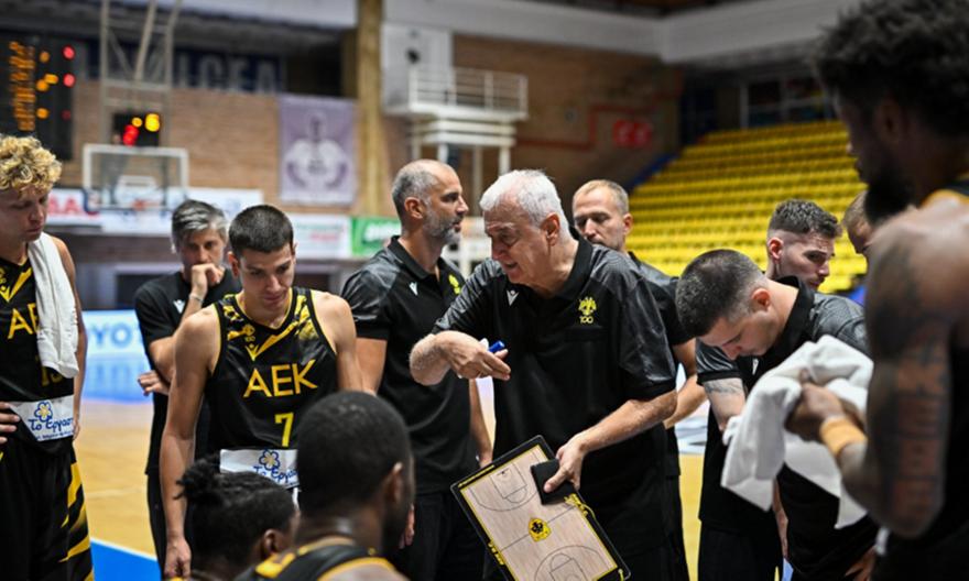 Φιλική ήττα με buzzer-beater από την Κλουζ για την ΑΕΚ