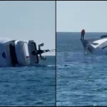 Η στιγμή που πολυτελές γιοτ αξίας 1 εκατ. δολαρίων βυθίζεται! (vid)