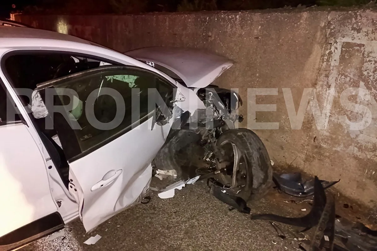 Αυτοκίνητο πέρασε στο αντίθετο ρεύμα στην Εγνατία και συγκρούστηκε με άλλο ΙΧ!