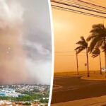 Αμμοθύελλα έκανε την μέρα νύχτα στο Σάο Πάολο (vid)