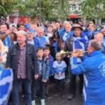 Δίνουν παλμό στους δρόμους της Κοπεγχάγης οι Έλληνες οπαδοί (vid)