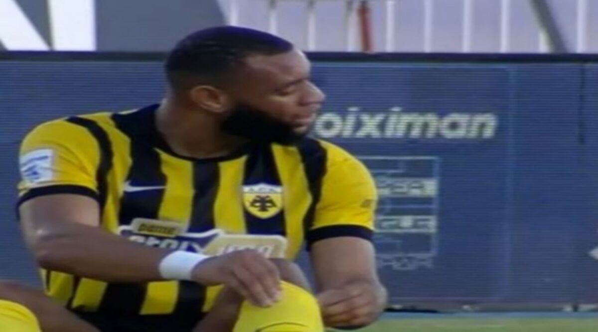 Κηφισιά-ΑΕΚ: Ο τραυματισμός του Μουκουντί (vid)