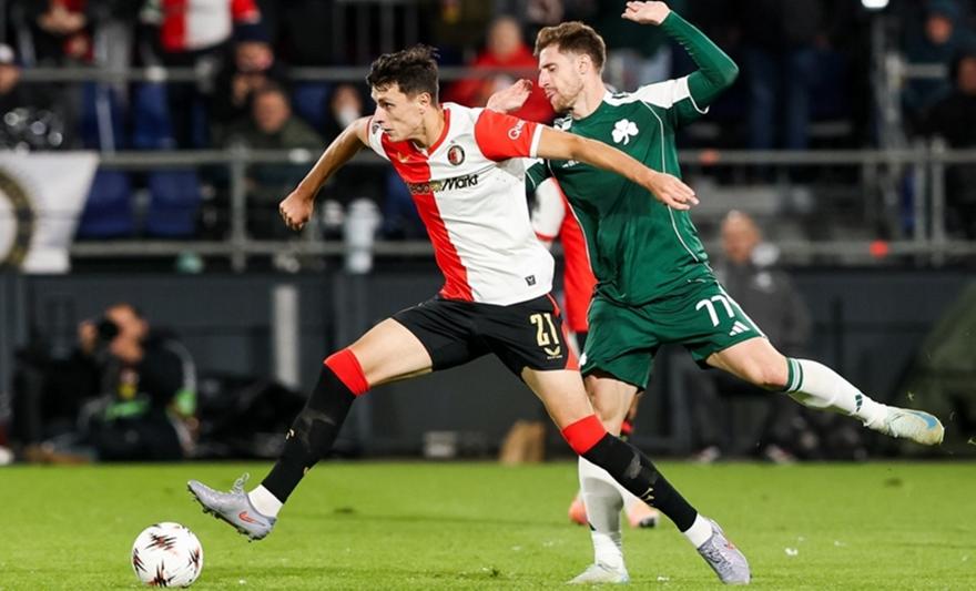 Ήττα με ανατροπή για Παναθηναϊκό από Φέγενορντ (vid)