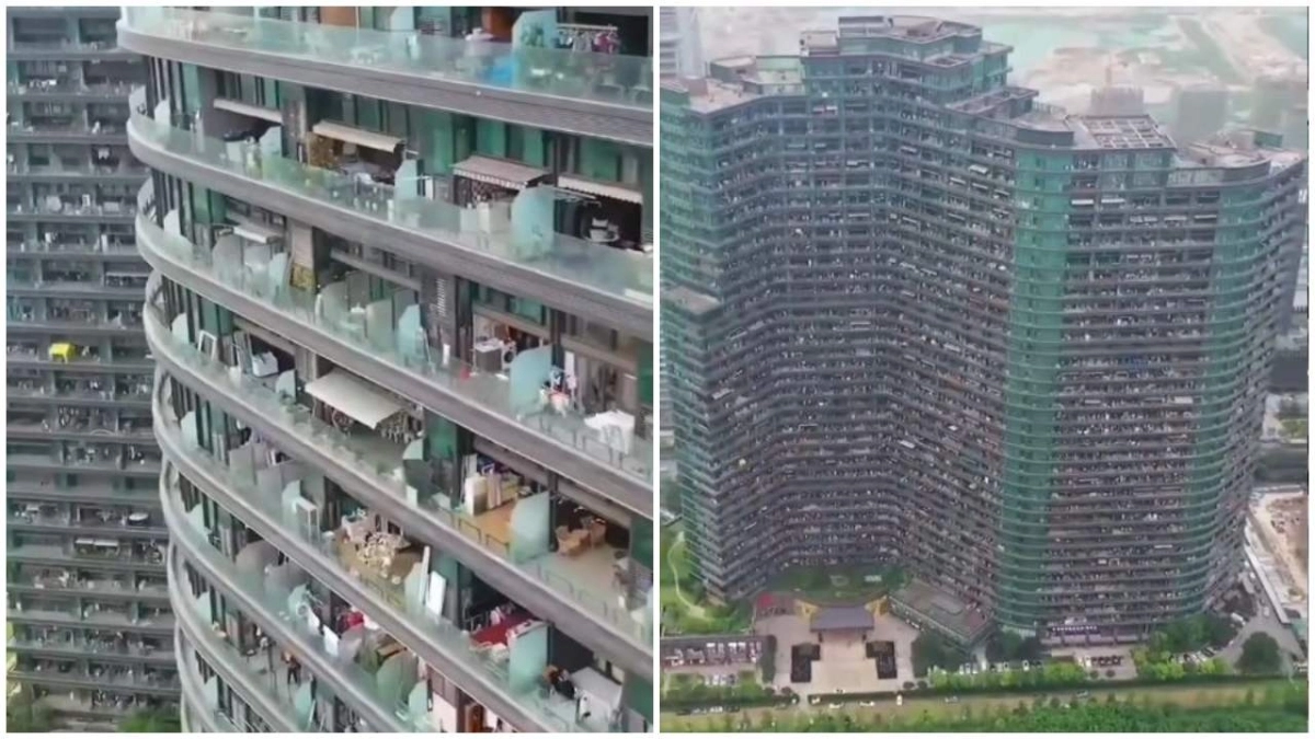 Το κινεζικό «τέρας» κατοικιών στην Κίνα με… 20.000 ανθρώπους! (vid)