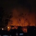 Θεσσαλονίκη: Συναγερμός για φωτιά σε εγκαταλελειμμένο κτίριο (vid)