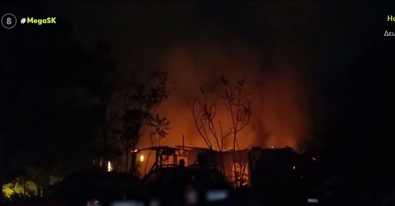 Θεσσαλονίκη: Συναγερμός για φωτιά σε εγκαταλελειμμένο κτίριο (vid)