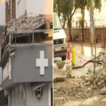 Κατέρρευσαν μπαλκόνια στο Λαύριο – Περαστικοί σώθηκαν από θαύμα (vid)