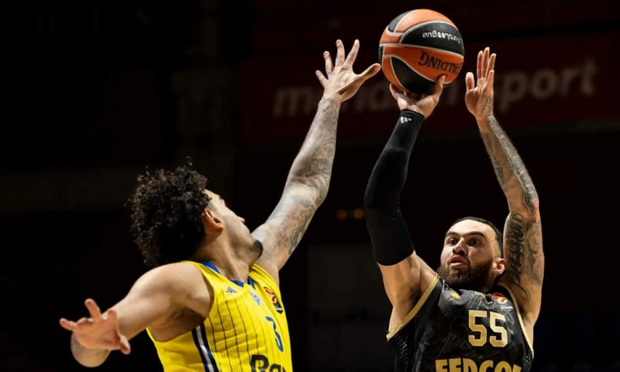 Στην παράταση η Μονακό «διπλό» με Μακάμπι