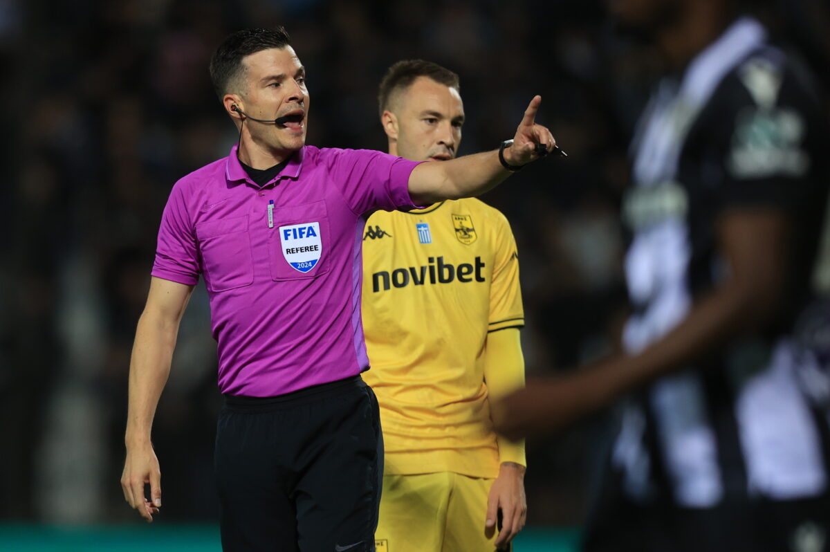 Διαιτητές: Ο Γερμανός Χαρμ Όσμερς στο ΑΕΚ-ΑΡΗΣ