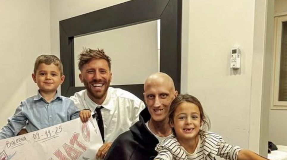 Πολονάρα: Επέστρεψε σπίτι του και τον καλωσόρισαν τα παιδιά του