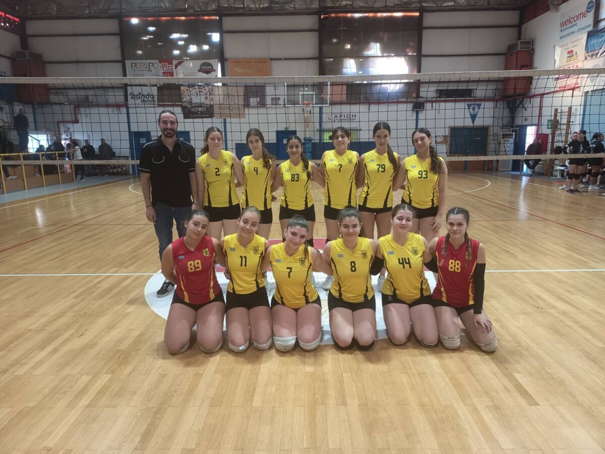 Βόλεϊ Κορασίδων (εκτός συναγωνισμού ΕΠΕΣΘ): O AΡΗΣ νίκησε 0-3 τον Αρίωνα