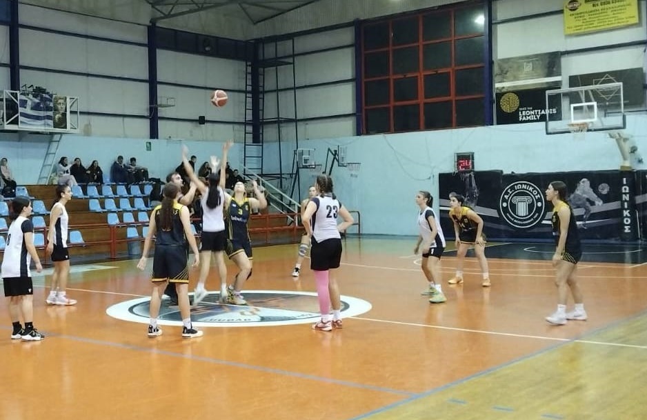 Μπάσκετ Νεανίδων: «Διπλό» στα Διαβατά για τον ΑΡΗ, 27-71 τον Ιωνικό