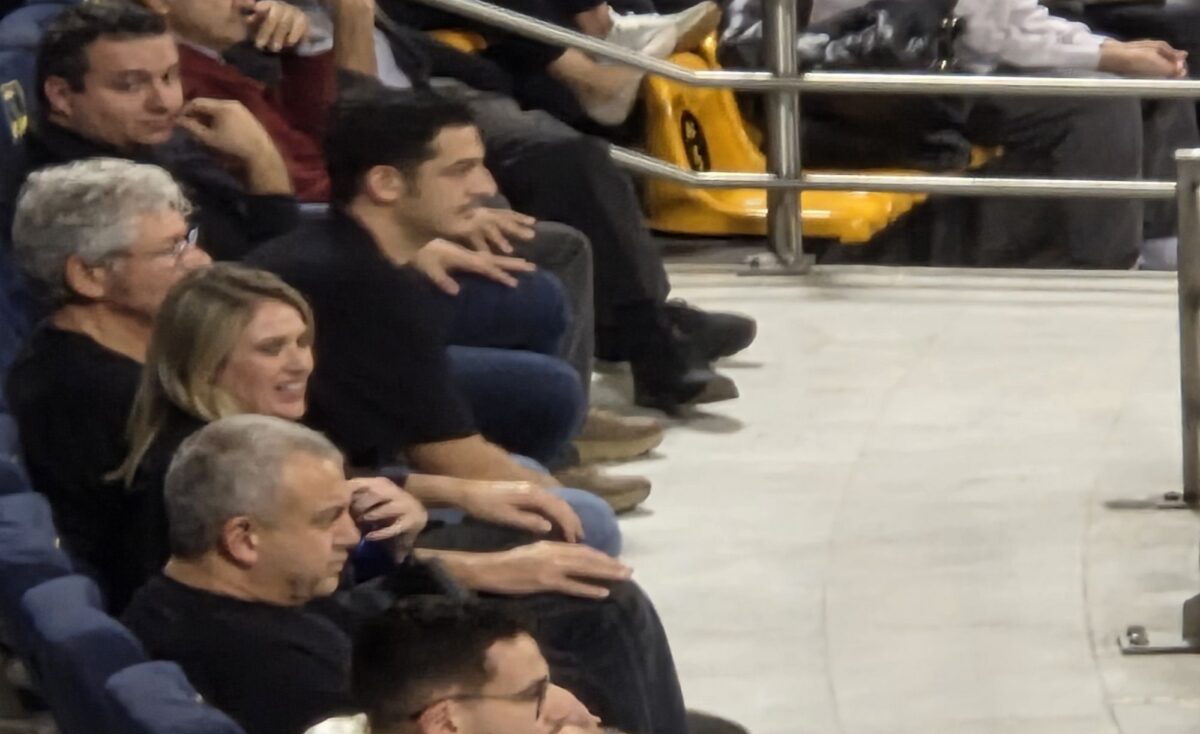 Στο Παλέ για το ΑΡΗΣ-Προμηθέας η Άννα Ευθυμίου (pics)