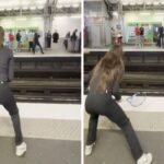 Αναμονή… με ρακέτες: επιβάτες παίζουν τένις σε σταθμό στο Παρίσι (vid)