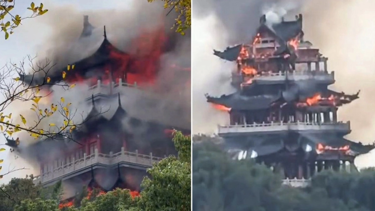 Απίστευτη καταστροφή ναού 1.500 ετών στην Κίνα!
