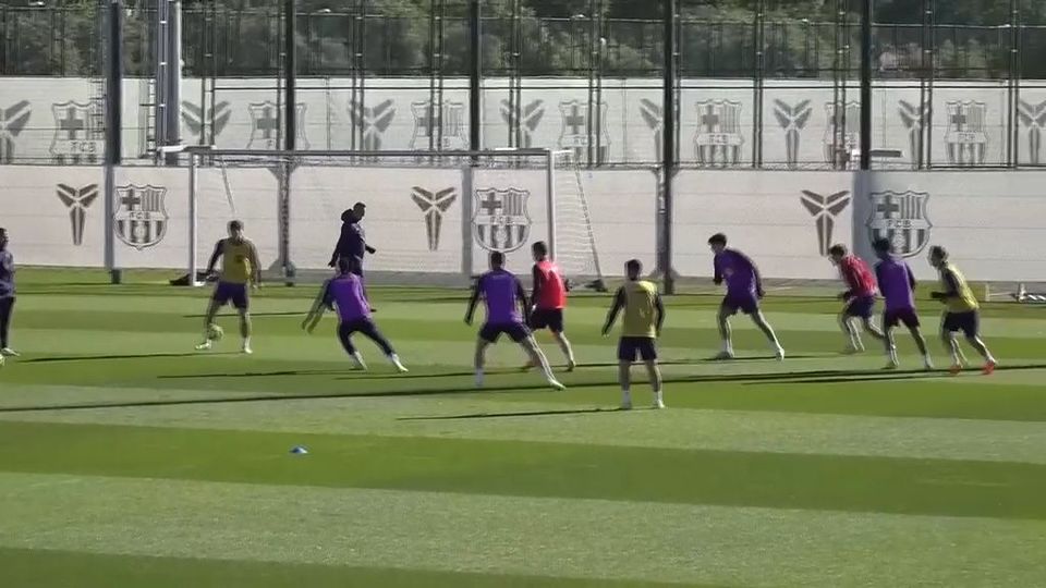 Τελευταία προπόνηση της Μπάρτσα πριν την επιστροφή στο νέο Καμπ Νόου (vid)