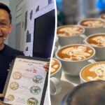 Ο barista που «ζωγραφίζει» στον καφέ (vid)