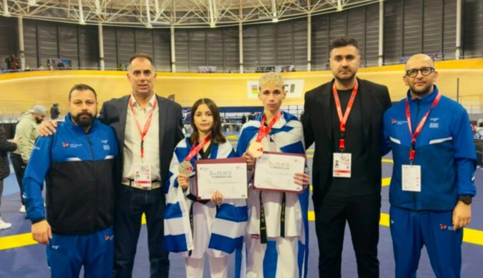 Μετάλλια για Καλογήρου και Αηδονίδη στο Ευρωπαϊκό πρωτάθλημα