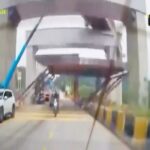 Εικόνες-σοκ από σκαλωσιά που έπεσε σε δρόμο! (vid)