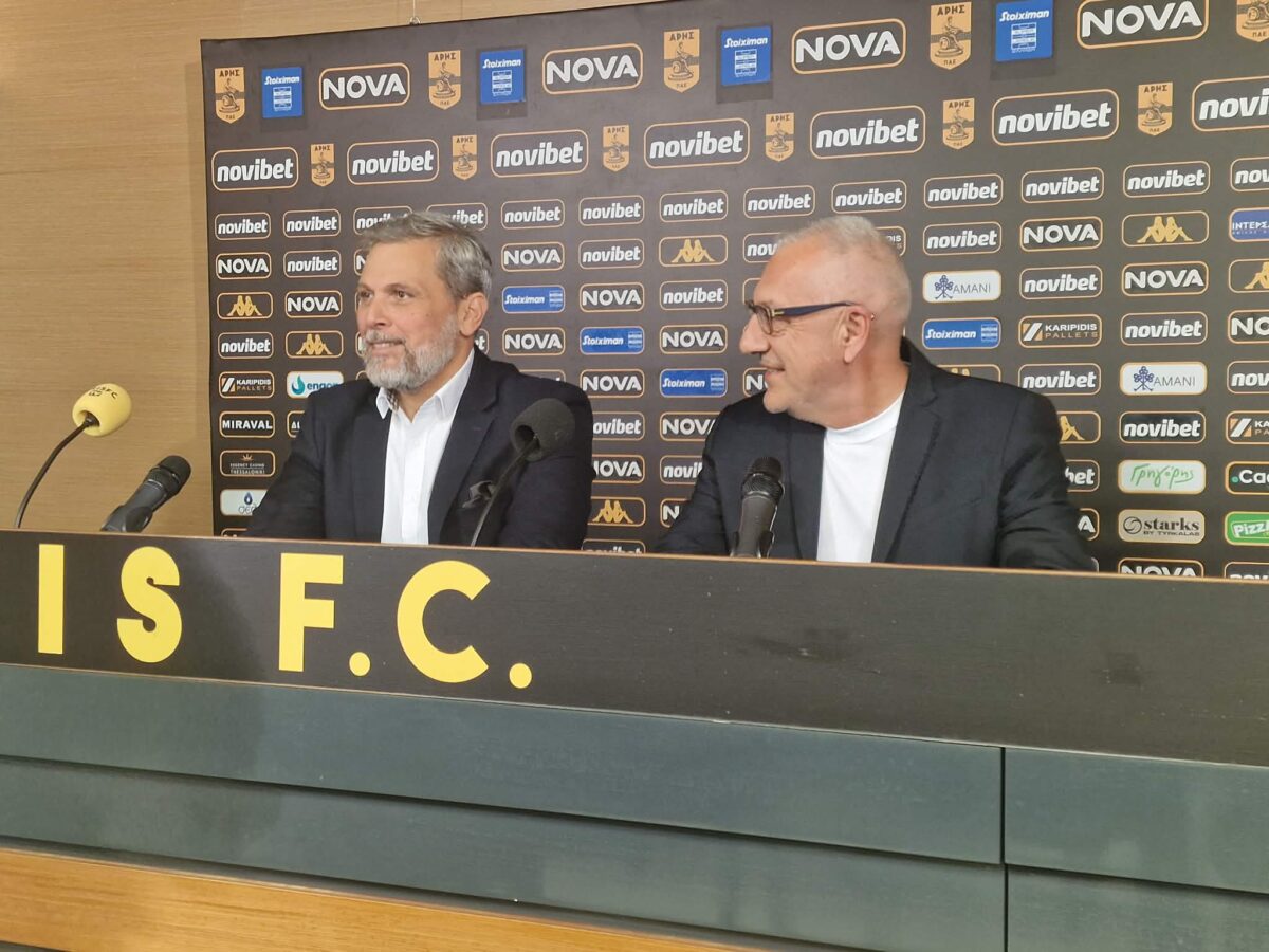 Η συνέντευξη Τύπου του ΑΣ ΑΡΗΣ (live streaming)