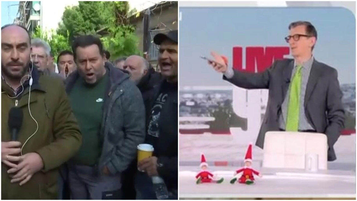 Γιούχα των αγροτών στον Πορτοσάλτε σε ζωντανή σύνδεση (vid)