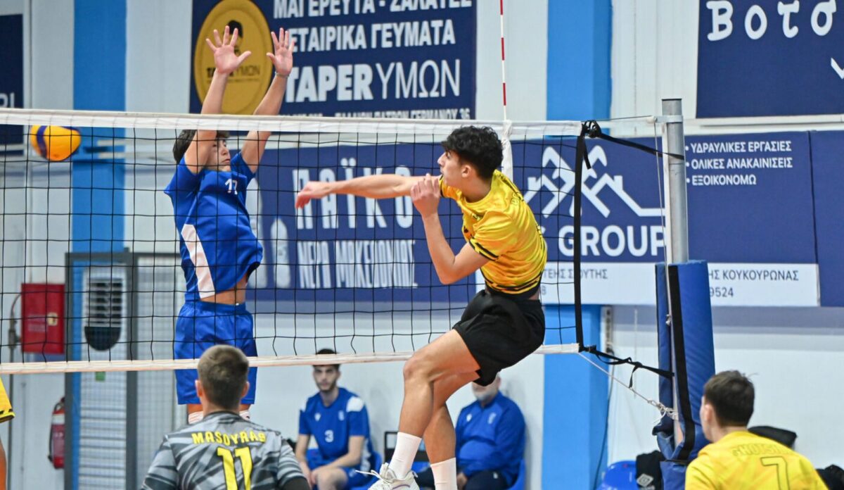 Βόλεϊ Εφήβων: Πέρασε 0-3 από το Κατσάνειο κι έκανε το 3Χ3 ο ΑΡΗΣ (pics)