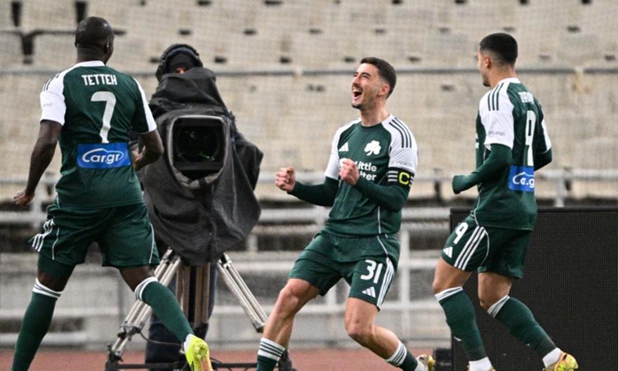 Με δύο πέναλτι, ο Παναθηναϊκός 3-0 τον Πανσερραϊκό (vid)